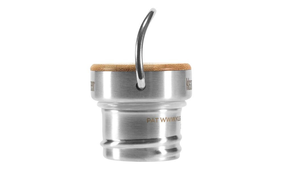 Термопляшка Klean Kanteen Rise Reflect Bamboo на 592 мл, Об'єм: 592, Колір виробника: Metal, зображення 4