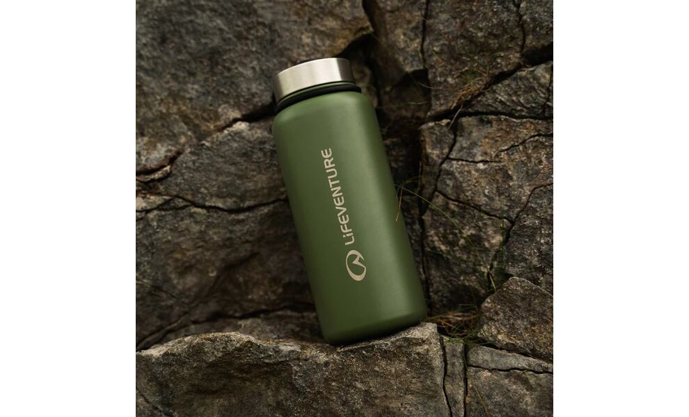 Термопляшка Lifeventure SS Flask (Khaki) на 1000 мл, Об'єм: 1000, Колір виробника: Khaki, зображення 5