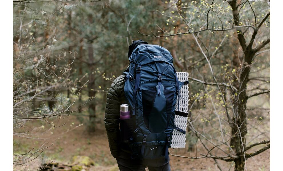 Туристичний рюкзак Tramp Expedition 75 (Navy), Об'єм: 75, Колір виробника: Navy, зображення 6