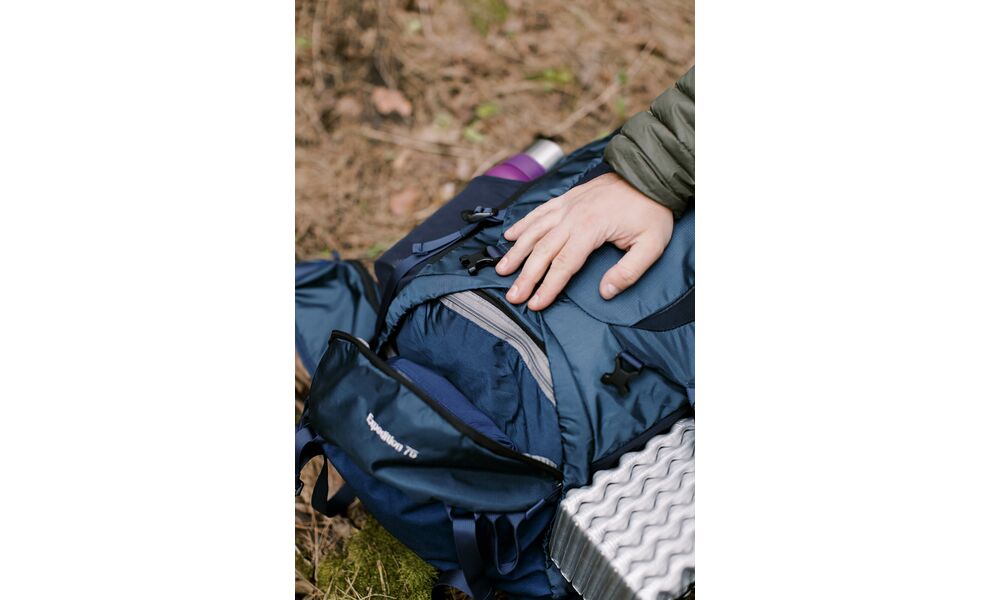 Туристичний рюкзак Tramp Expedition 75 (Navy), Об'єм: 75, Колір виробника: Navy, зображення 28