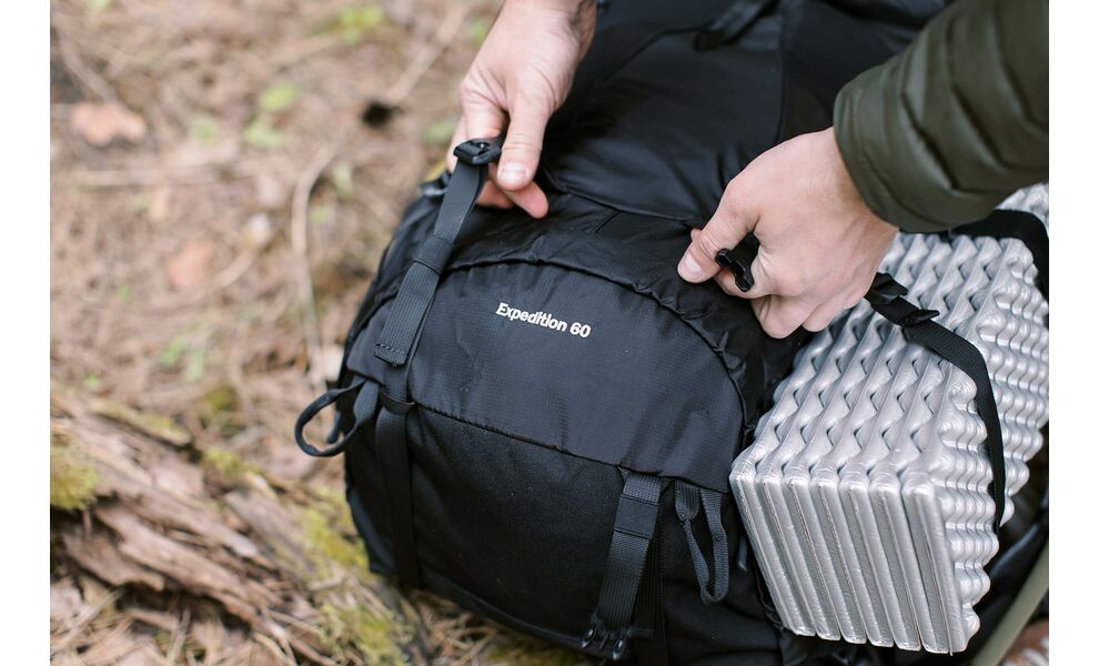 Туристичний рюкзак Tramp Expedition 60 (Black), Об'єм: 60, Колір виробника: Black, зображення 15
