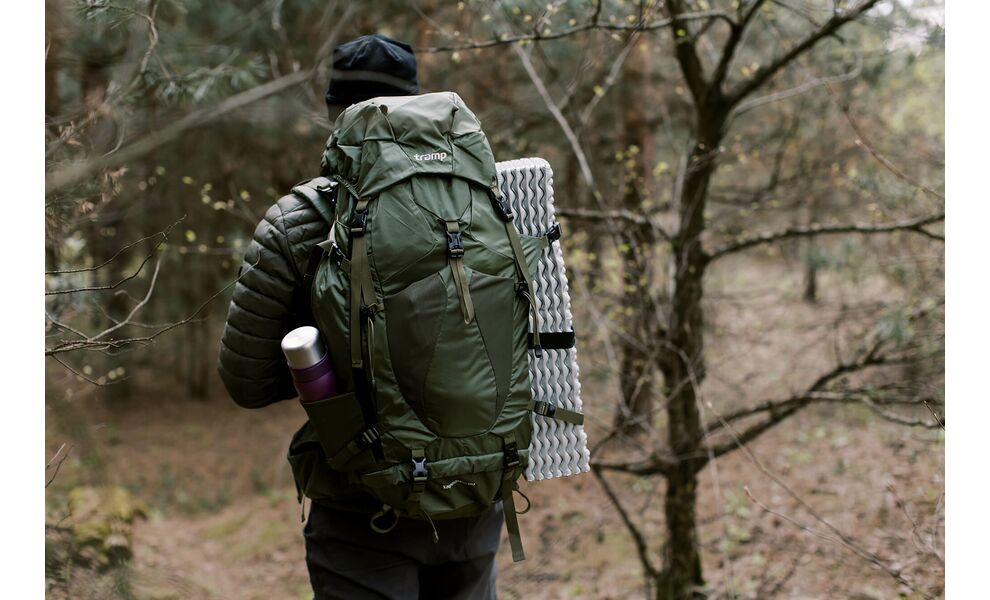 Туристичний рюкзак Tramp Expedition 60 (Olive), Об'єм: 60, Колір виробника: Olive, зображення 4