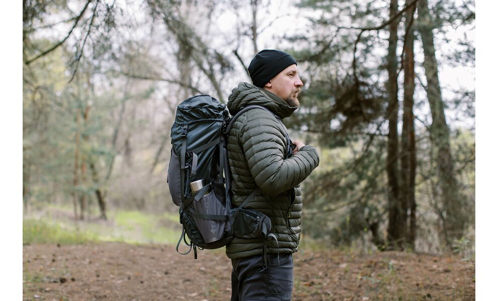 Туристичний рюкзак Tramp Trek 40 (Grey), Об'єм: 40, Колір виробника: Grey, зображення 4