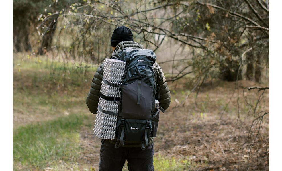 Туристичний рюкзак Tramp Trek 40 (Grey), Об'єм: 40, Колір виробника: Grey, зображення 5