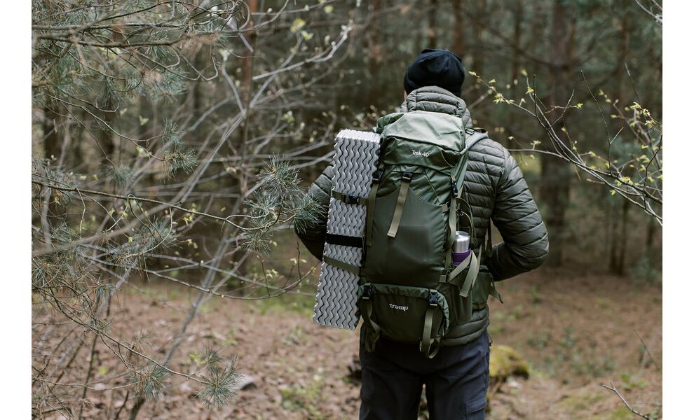 Туристичний рюкзак Tramp Trek 40 (Olive), Об'єм: 40, Колір виробника: Olive, зображення 4