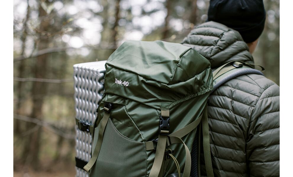 Туристичний рюкзак Tramp Trek 40 (Olive), Об'єм: 40, Колір виробника: Olive, зображення 8