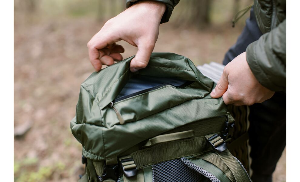 Туристичний рюкзак Tramp Trek 40 (Olive), Об'єм: 40, Колір виробника: Olive, зображення 15