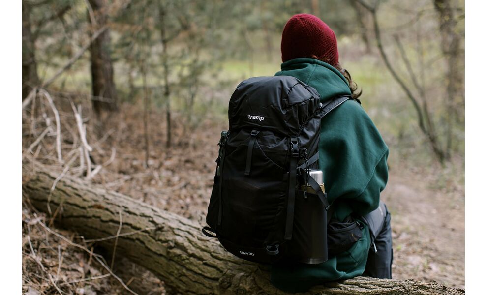 Туристичний рюкзак Tramp Hike 30 (Black), Об'єм: 30, Колір виробника: Black, зображення 6