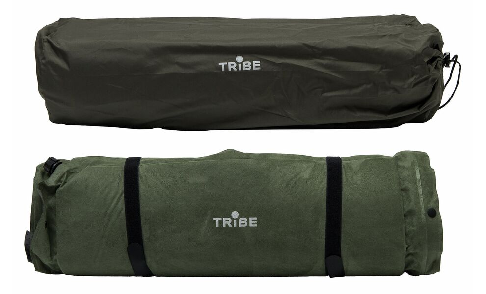 Самонадувний каремат Tribe Comfort 9 см, Товщина: 9, Колір виробника: Green, зображення 7