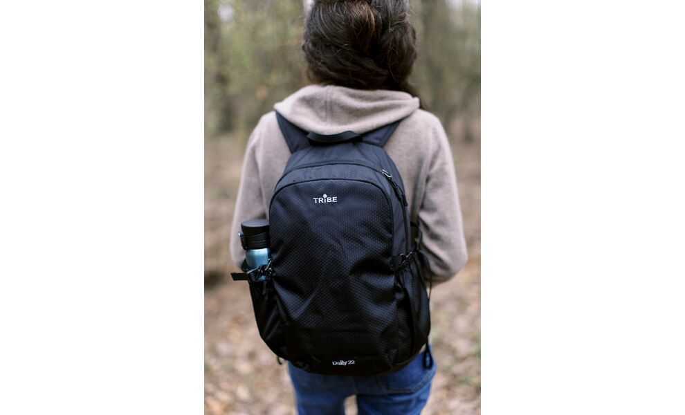 Міський рюкзак Tribe Daily 22 (Black), Об'єм: 22, Колір виробника: Black, зображення 10