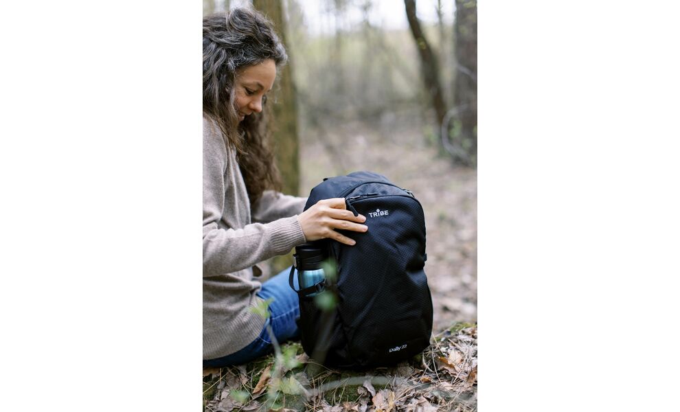 Міський рюкзак Tribe Daily 22 (Black), Об'єм: 22, Колір виробника: Black, зображення 15
