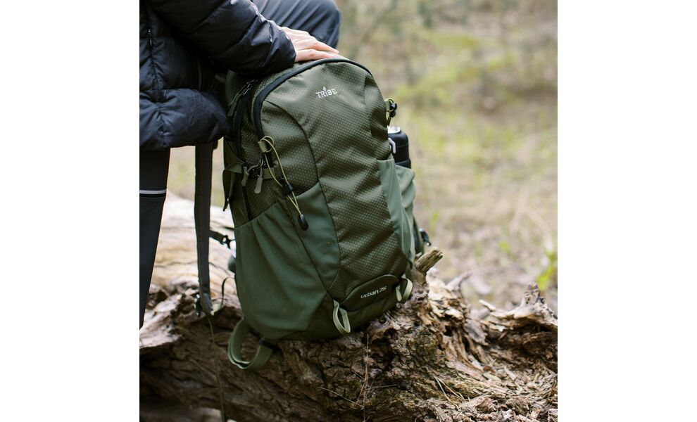 Рюкзак Tribe Urban 25 (Olive), Об'єм: 25, Колір виробника: Olive, зображення 13