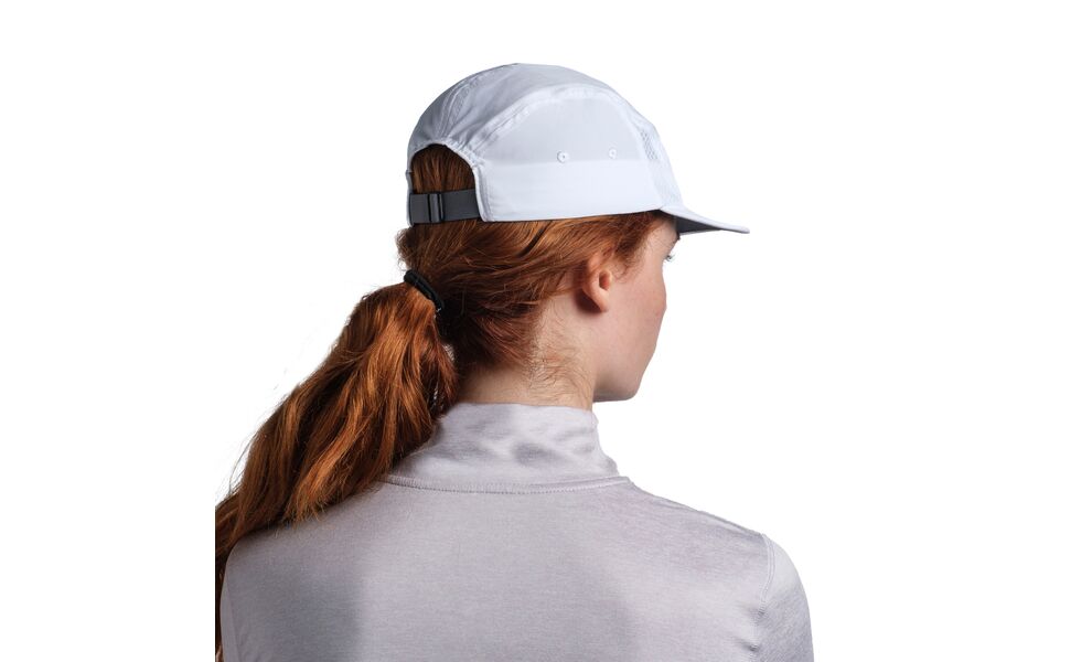 Кепка BUFF® 5 Panel Go (Solid White), Колір виробника: Solid White, Тип розміру: S/M, зображення 4