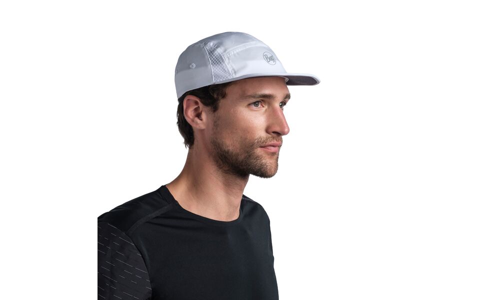 Кепка BUFF® 5 Panel Go (Solid White), Колір виробника: Solid White, Тип розміру: L/XL, зображення 3