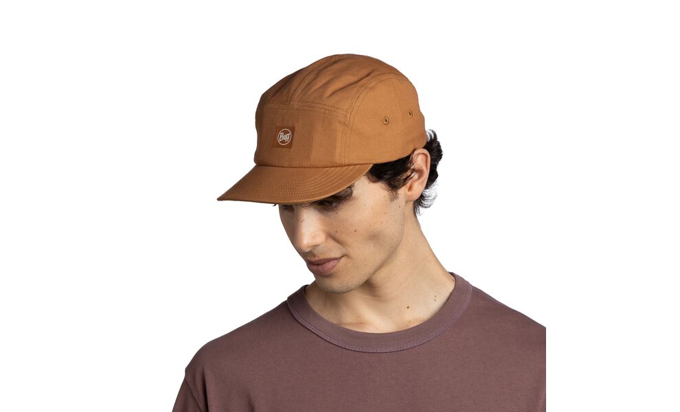 Кепка BUFF® 5 Panel Venture (Solid Camel), Колір виробника: Solid Camel, зображення 4