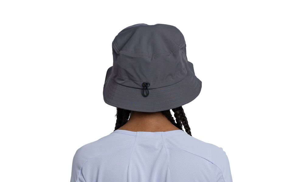 Складна панама BUFF® Adventure Bucket (Solid Ash), Колір виробника: Solid Ash, Тип розміру: S/M, зображення 6