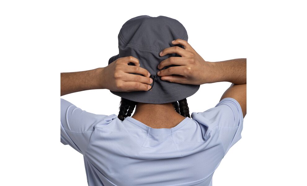 Складна панама BUFF® Adventure Bucket (Solid Ash), Колір виробника: Solid Ash, Тип розміру: L/XL, зображення 7