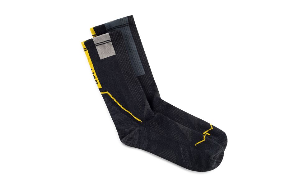 Бігові шкарпетки BUFF® Coolnet Crew (Graphite), Колір: Graphite, Розмір: XL (EU 45-47), зображення 2