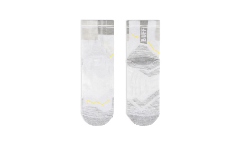 Бігові шкарпетки BUFF® Coolnet Quarter (White), Колір: White, Розмір: M (EU 39-41), зображення 3