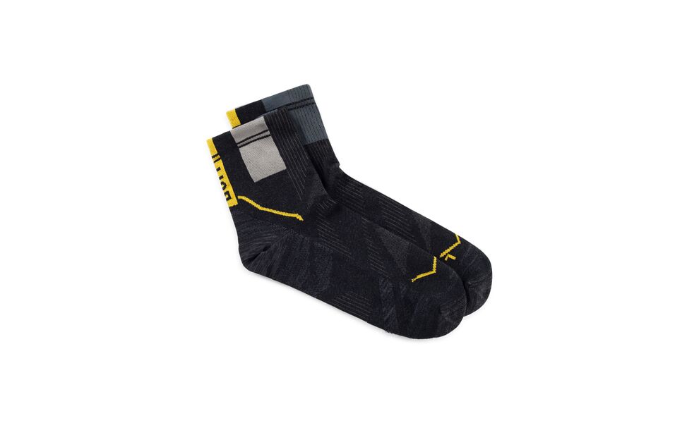 Бігові шкарпетки BUFF® Coolnet Quarter (Graphite), Колір: Graphite, Розмір: M (EU 39-41), зображення 2