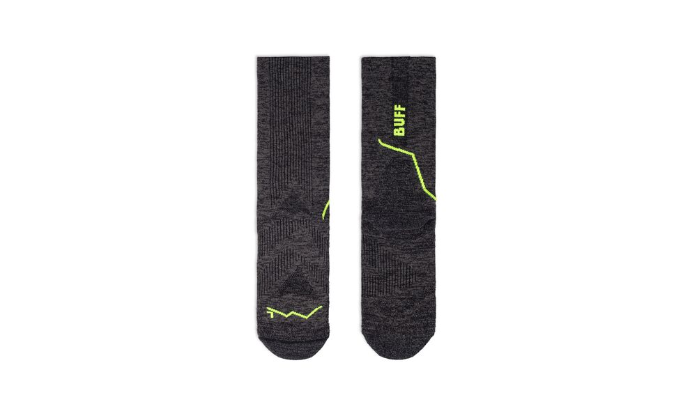 Бігові шкарпетки BUFF® Dryflx Crew (Black), Колір: Black, Розмір: L (EU 42-44), зображення 3