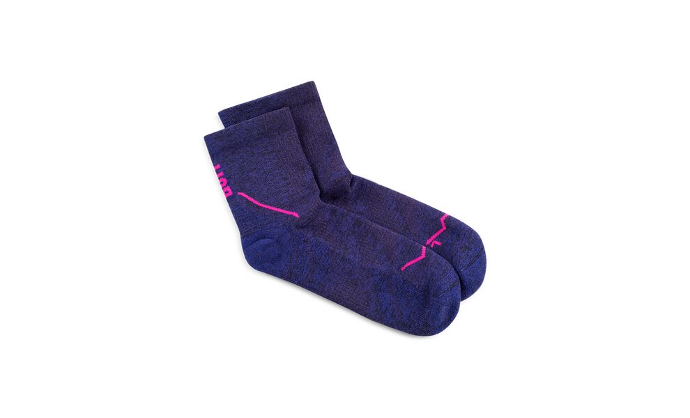 Бігові шкарпетки BUFF® Dryflx Quarter (Ultramarine), Колір: Ultramarine, Розмір: S (EU 36-38), зображення 2