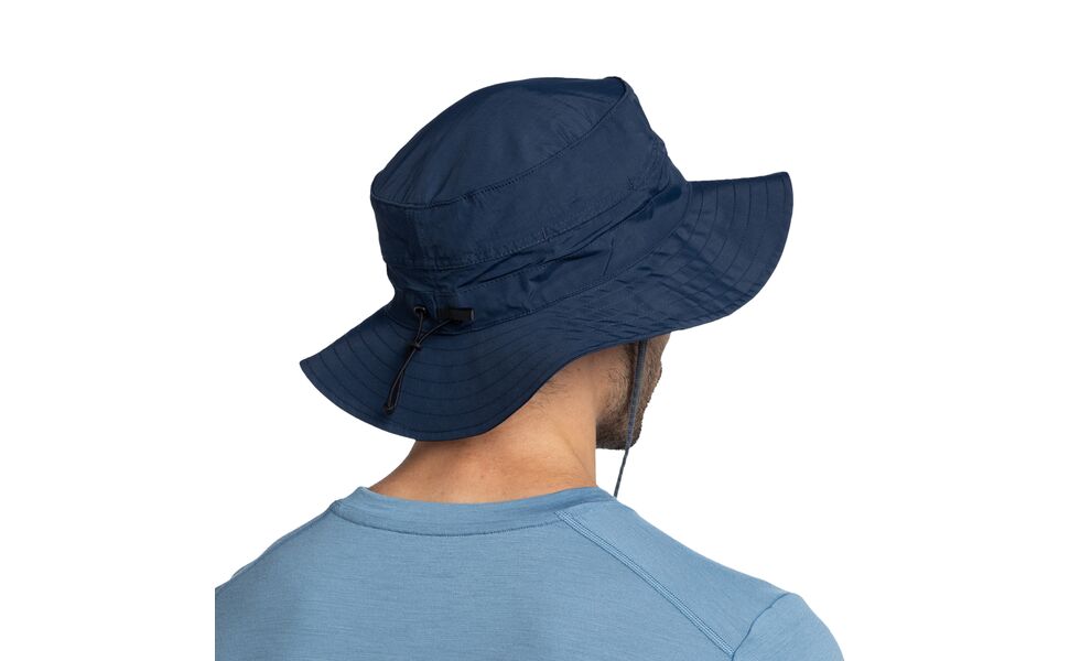Складна панама BUFF® Explore Booney (Solid Navy), Колір виробника: Solid Navy, Тип розміру: S/M, зображення 4