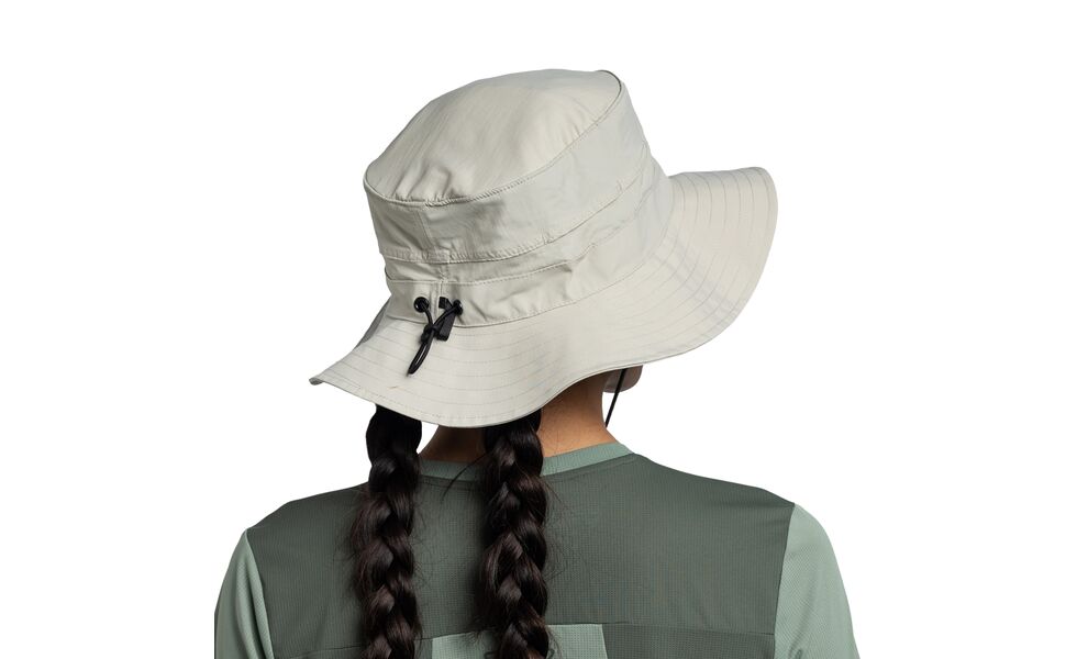 Складна панама BUFF® Explore Booney (Solid Light Grey), Колір виробника: Solid Light Grey, Тип розміру: S/M, зображення 6