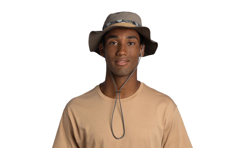 Складна панама BUFF® Explore Booney (Hetch Forest), Колір виробника: Hetch Forest, Тип розміру: L/XL, зображення 4