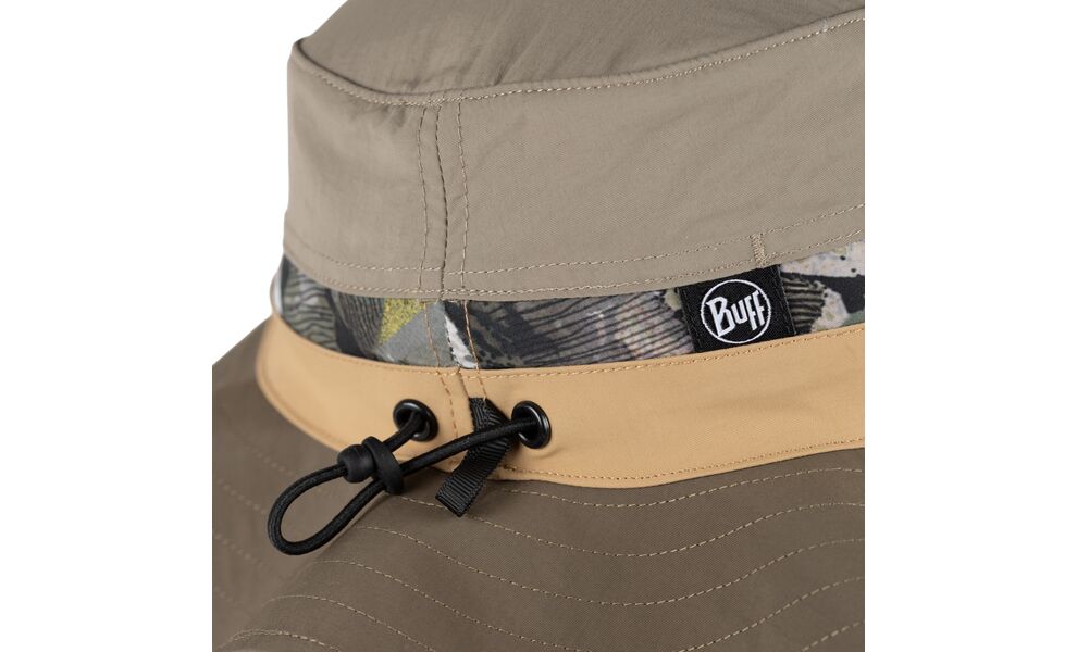 Складна панама BUFF® Explore Booney (Hetch Forest), Колір виробника: Hetch Forest, Тип розміру: L/XL, зображення 2