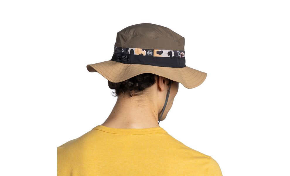 Складна панама BUFF® Explore Booney (Ugal Fawn), Колір виробника: Ugal Fawn, Тип розміру: S/M, зображення 6