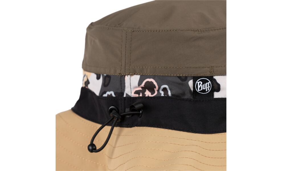 Складна панама BUFF® Explore Booney (Ugal Fawn), Колір виробника: Ugal Fawn, Тип розміру: S/M, зображення 2