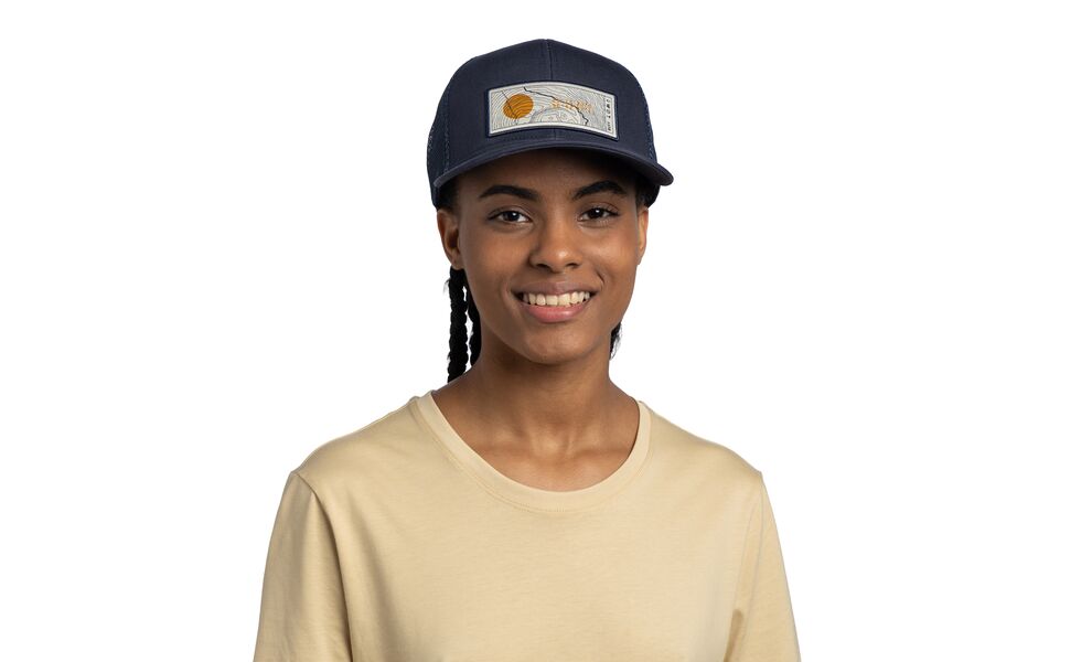 Кепка BUFF® Explore Trucker (Lewen Navy), Колір виробника: Lewen Navy, Тип розміру: L/XL, зображення 3