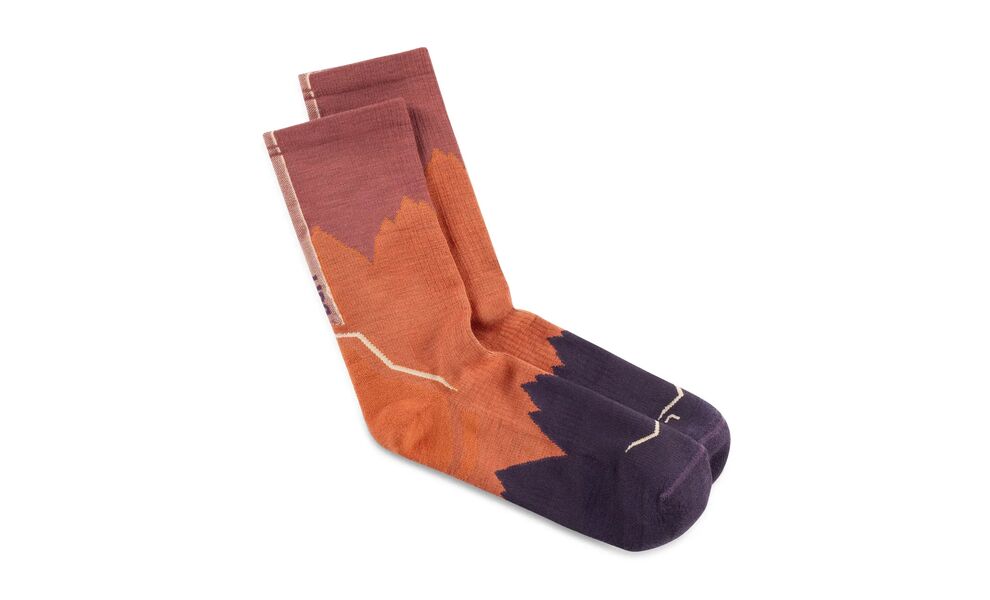 Трекінгові шкарпетки BUFF® Merino Lightweight Crew (Ginger), Колір: Ginger, Розмір: L (EU 42-44), зображення 3