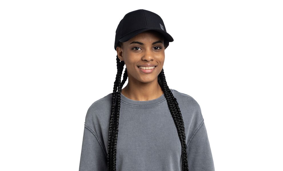 Кепка BUFF® Summit (Solid Black), Колір виробника: Solid Black, Тип розміру: L/XL, зображення 3