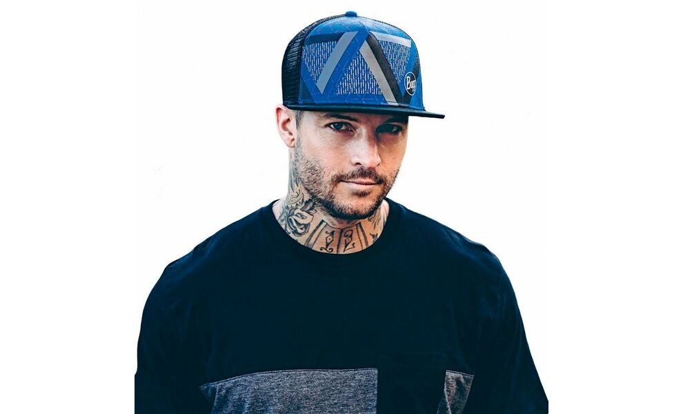 Кепка BUFF® Trucker (Optic Block Cape Blue), Колір виробника: Optic Block Cape Blue, зображення 2