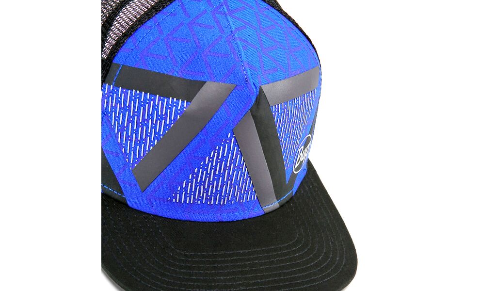 Кепка BUFF® Trucker (Optic Block Cape Blue), Колір виробника: Optic Block Cape Blue, зображення 4