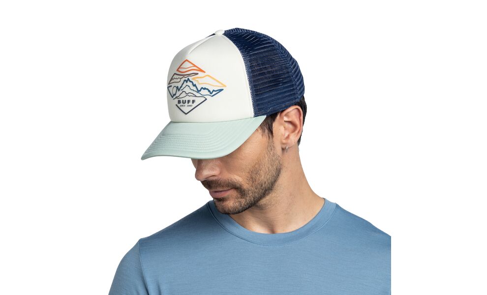Кепка BUFF® Trucker (Luster Flint), Колір виробника: Luster Flint, зображення 4
