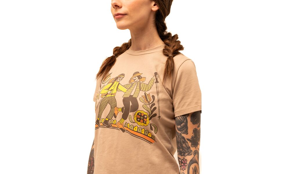 Футболка жіноча Turbat Kosiv (Light Taupe), Колір виробника: Light Taupe, Розмір: L, зображення 2