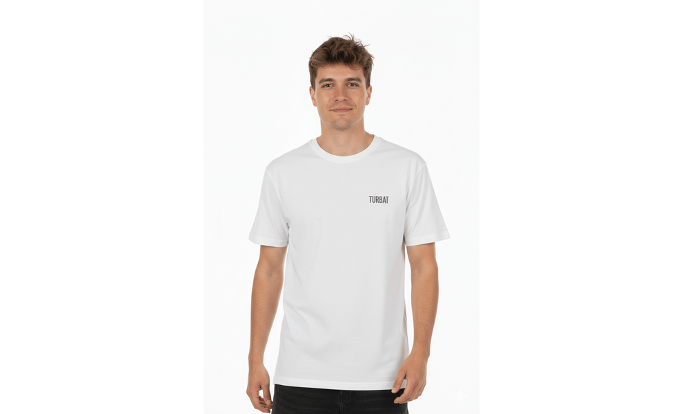 Футболка чоловіча Turbat Logo (White), Колір виробника: White, Розмір: L, зображення 3