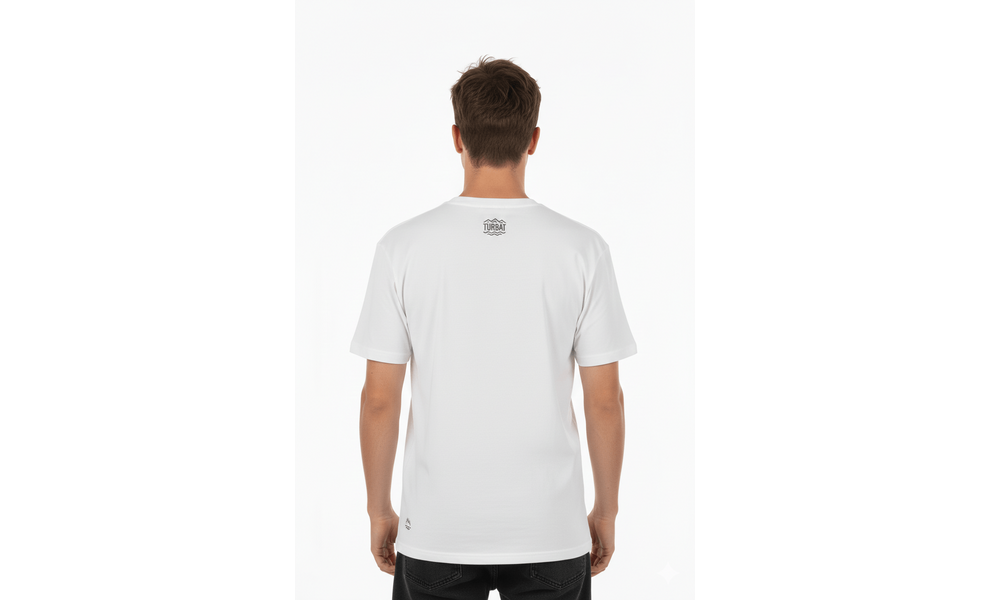 Футболка чоловіча Turbat Logo (White), Колір виробника: White, Розмір: XXL, зображення 4
