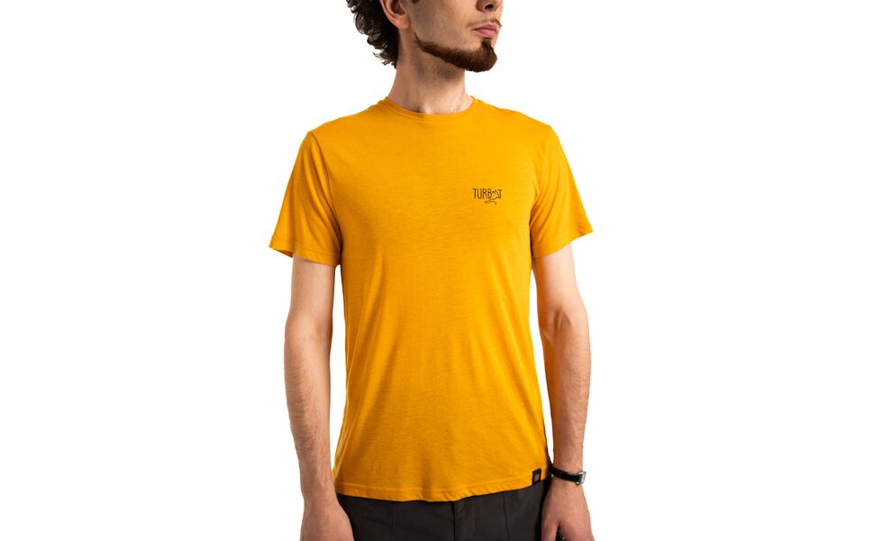 Футболка чоловіча Turbat Magic (Golden Yellow), Колір виробника: Golden Yellow, Розмір: L, зображення 2