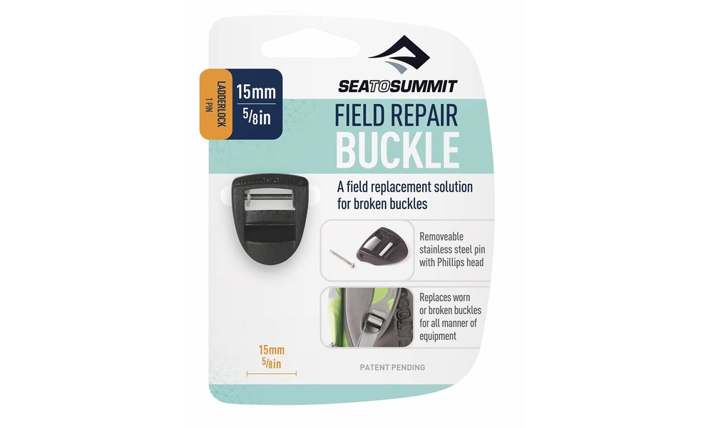 Пряжка Sea to Summit Field Repair Buckle (Ladderlock - 1 Pin), 15 мм, Тип: Ladderlock - 1 Pin, Ширина: 15, зображення 2