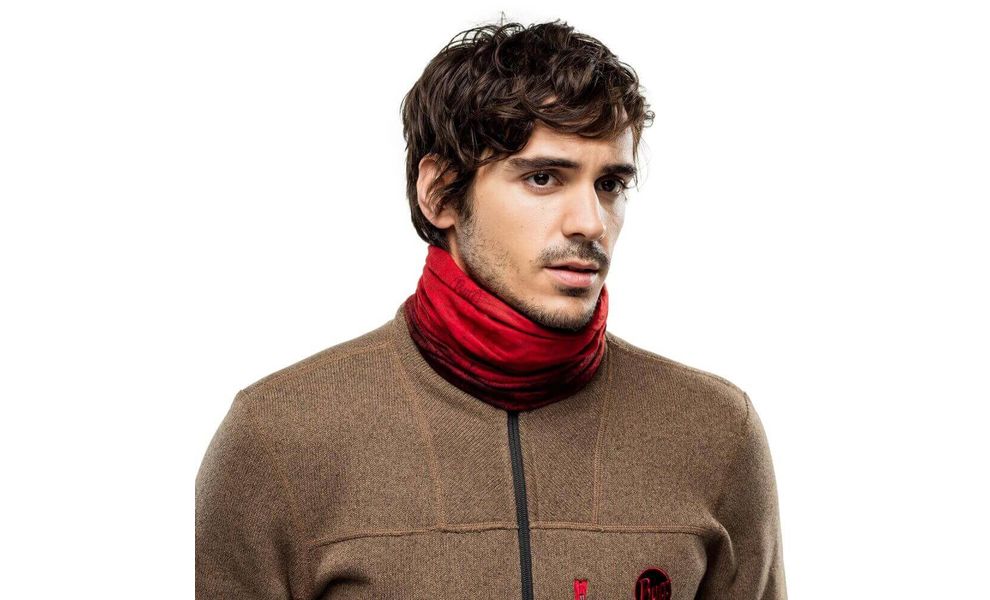 Мультишарф BUFF® Original EcoStretch (Katmandu Red), Колір виробника: Katmandu Red, зображення 2