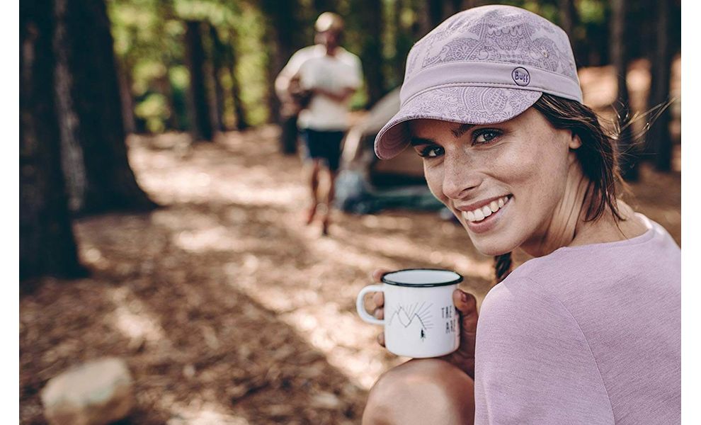 Кепка BUFF® Military (Aser Purple Lilac), Колір виробника: Aser Purple Lilac, Тип розміру: S/M, зображення 3