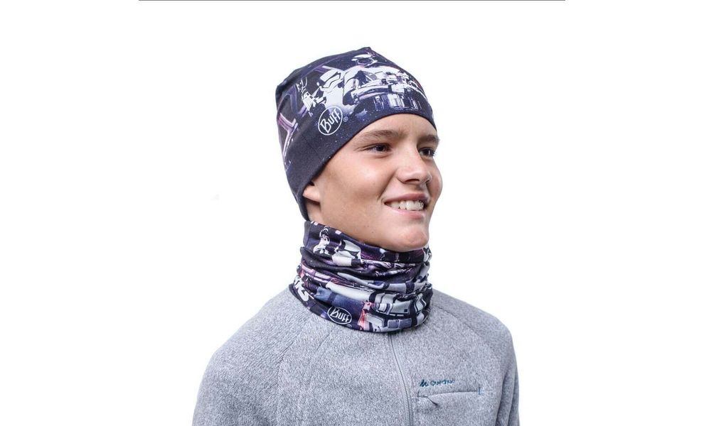 Шапка дитяча BUFF® Kids Star Wars Polar (First Order Black), Колір: First Order Black, зображення 2