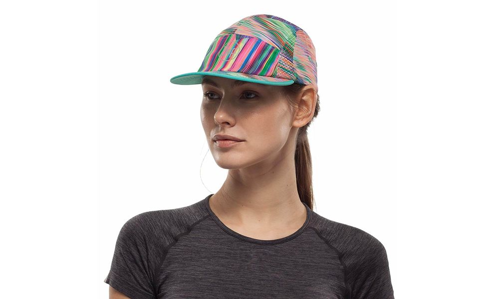 Кепка BUFF® Run (R-Jayla Multi), Колір виробника: R-Jayla Multi, зображення 2