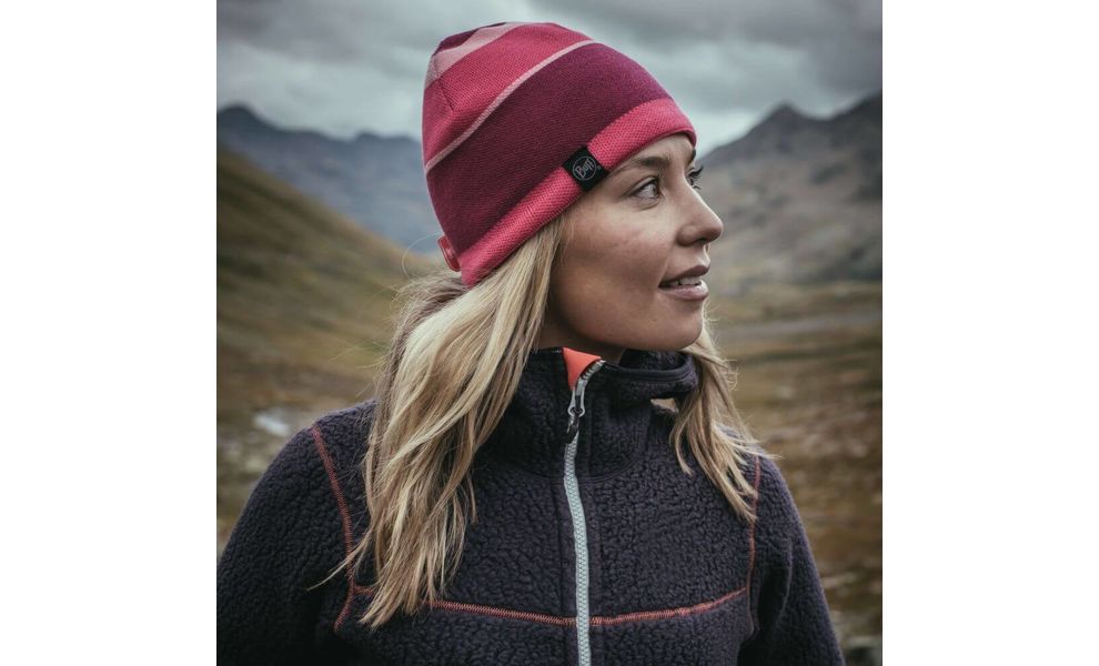 Шапка BUFF® Tech Knitted (Van Pink Cerisse), Колір: Van Pink Cerisse, зображення 2