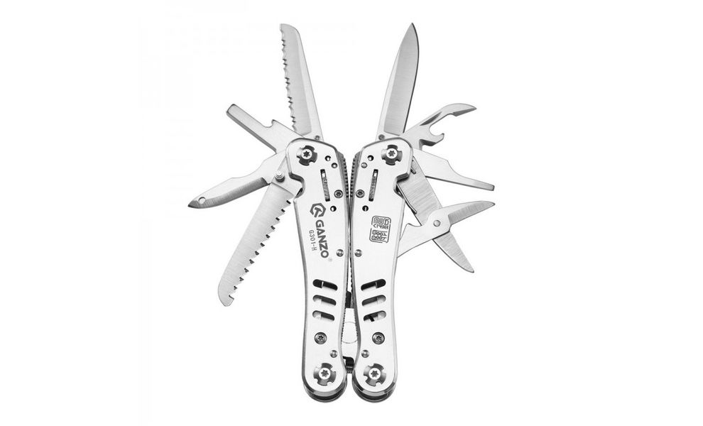 Мультитул з чохлом та бітами Ganzo G301-H - 25 функцій, зображення 2