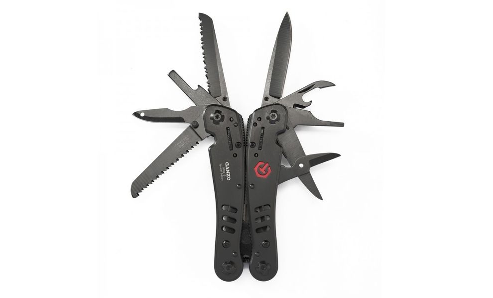 Мультитул з чохлом та бітами Ganzo G302 - 25 функцій, зображення 2